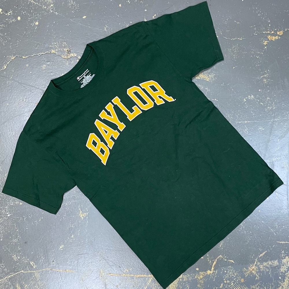 Champion Baylor Bears NCAA Logo Shirt Medium Vintage BU University Waco